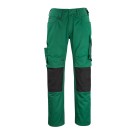 PANTALON ERLANGEN POCHE GENOU VERT BOUTEILLE/NOIR 