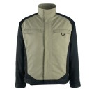 VESTE DE TRAVAIL HOMME/FEMME MAINZ SABLE CLAIR/NOIR 