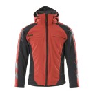 VESTE DE TRAVAIL HOMME/FEMME DARMSTADT ROUGE/NOIR