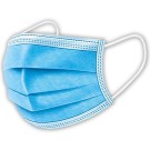 BLAUW MASKER MET 3 PLOOIEN 