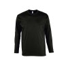 T-SHIRT DE TRAVAIL MANCHES LONGUES 150 G NOIR T. 4XL