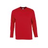 T-SHIRT DE TRAVAIL MANCHES LONGUES 150 G ROUGE T.3XL