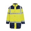 PARKA BASIC   Fluo geel/Donker 