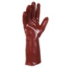 GANTS DE PROTECTION PVC ROUGE 36 CM