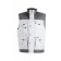 GILET HULST WIT/GRIJS XS tot XXXL
